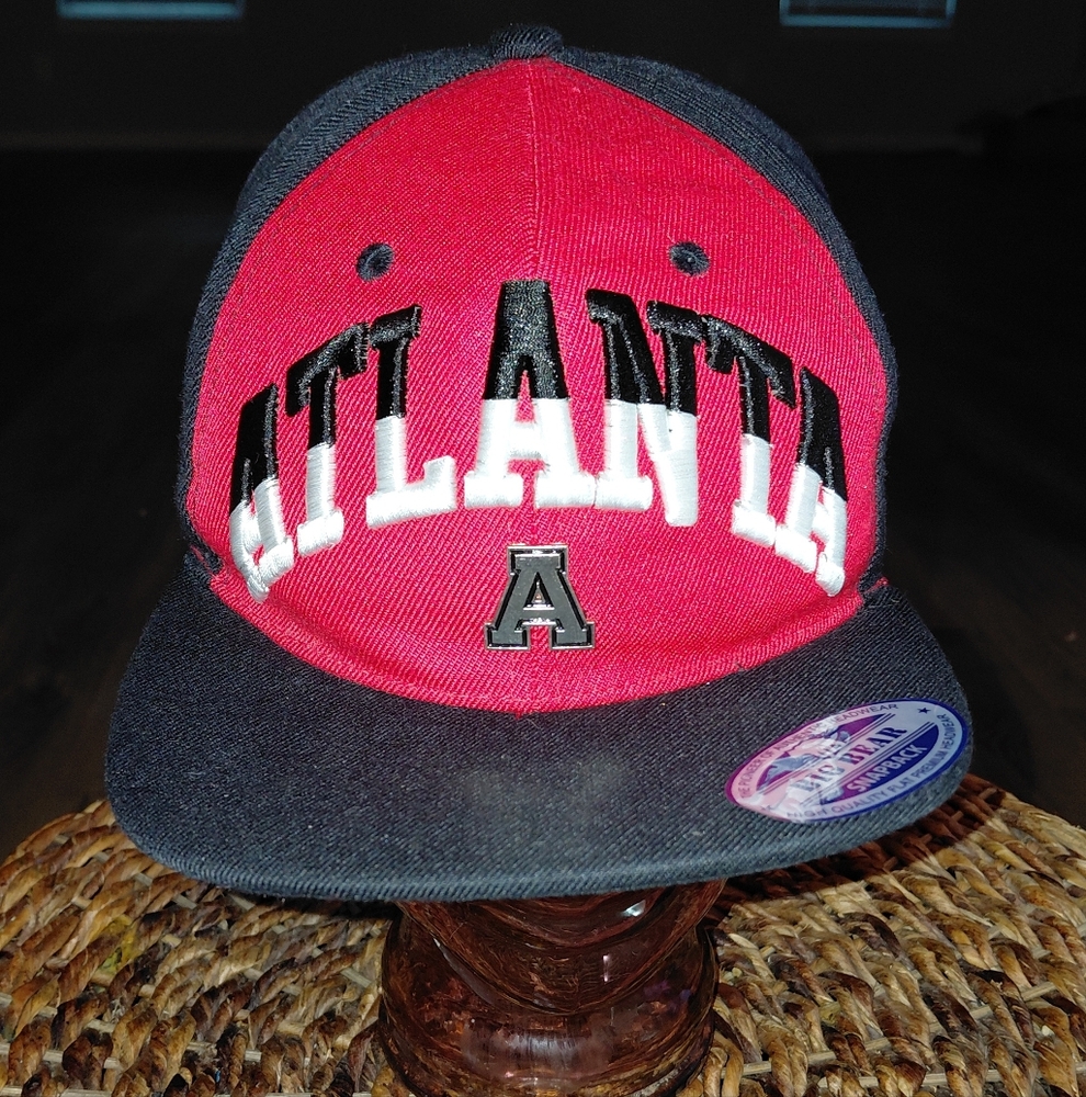 Red and Black Atlanta Cap